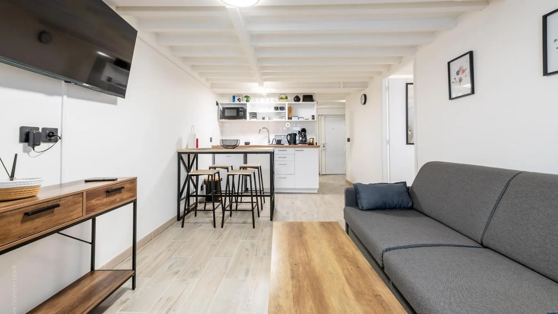 Magnifique Flat Le Belleville - Lumineux - 4 Personnes - Proche Metro 파리 0*,  프랑스